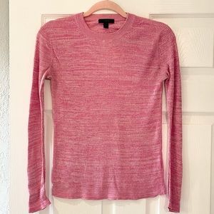 J. Crew Ribbed Crewneck Sweater